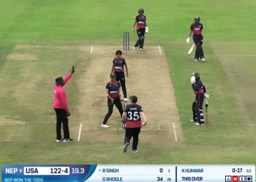 आईसीसी महिला च्यालेन्ज ट्रफी : नेपाल अमेरिकासँग ४४ रनले पराजित