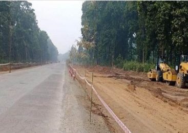 नारायणघाट–बुटवल सडकमा थपिँदै आकर्षक ‘ओभरहेड क्यानोपी ब्रिज’